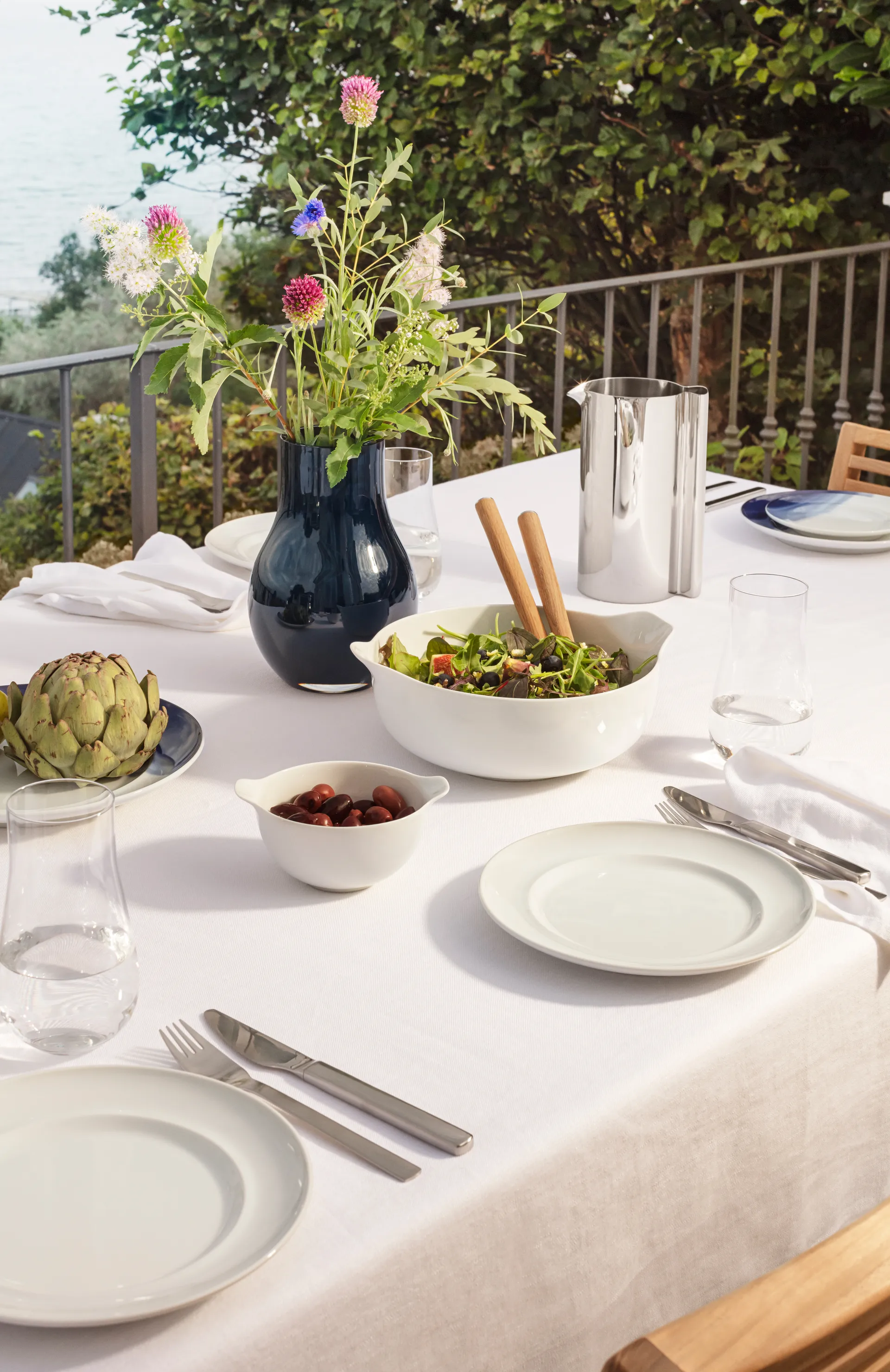 Tigela para servir Koppel small Ø12 cm, Branco Georg Jensen