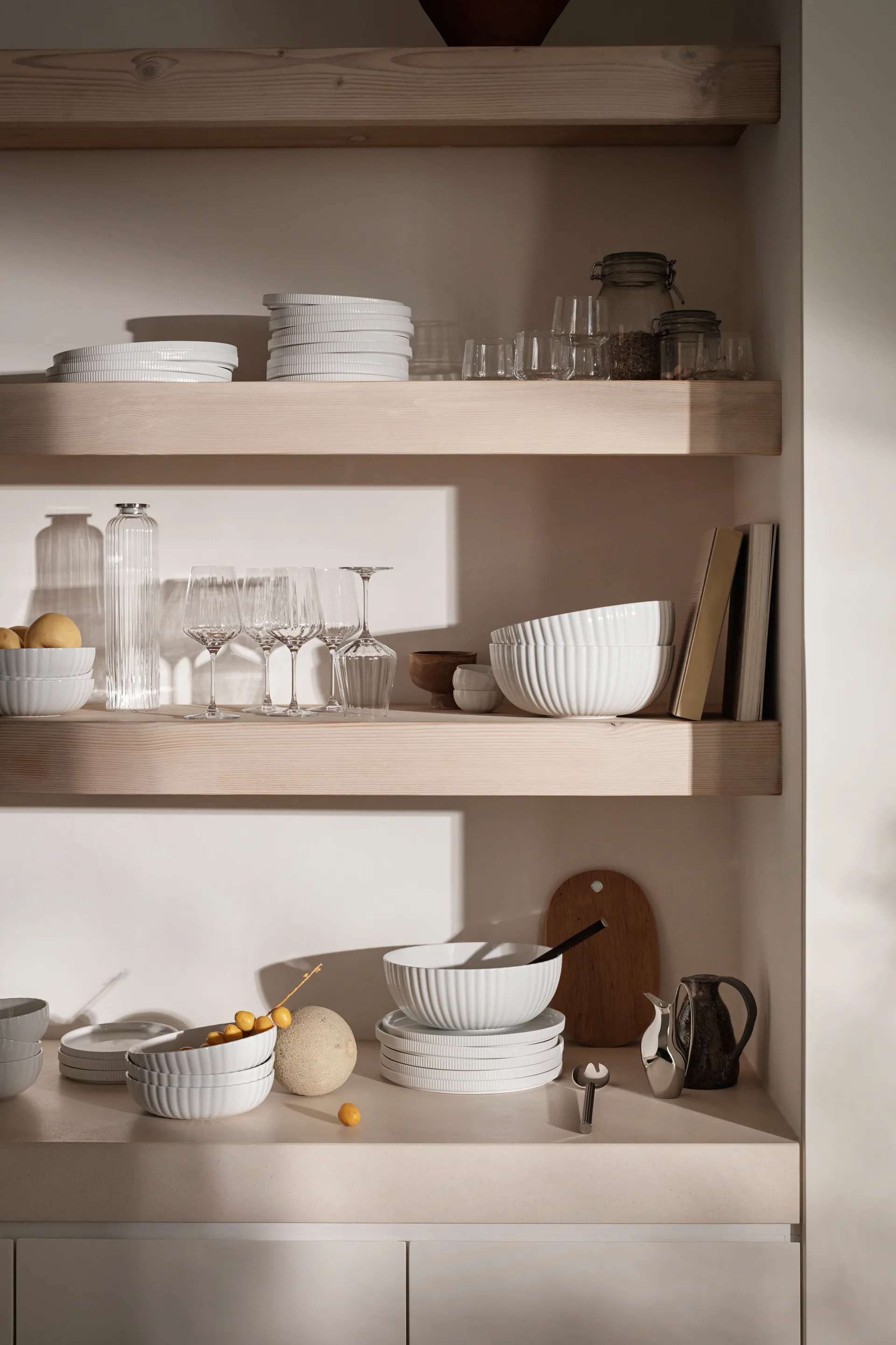 Tigela salada Bernadotte Ø26 cm, Branco  Georg Jensen