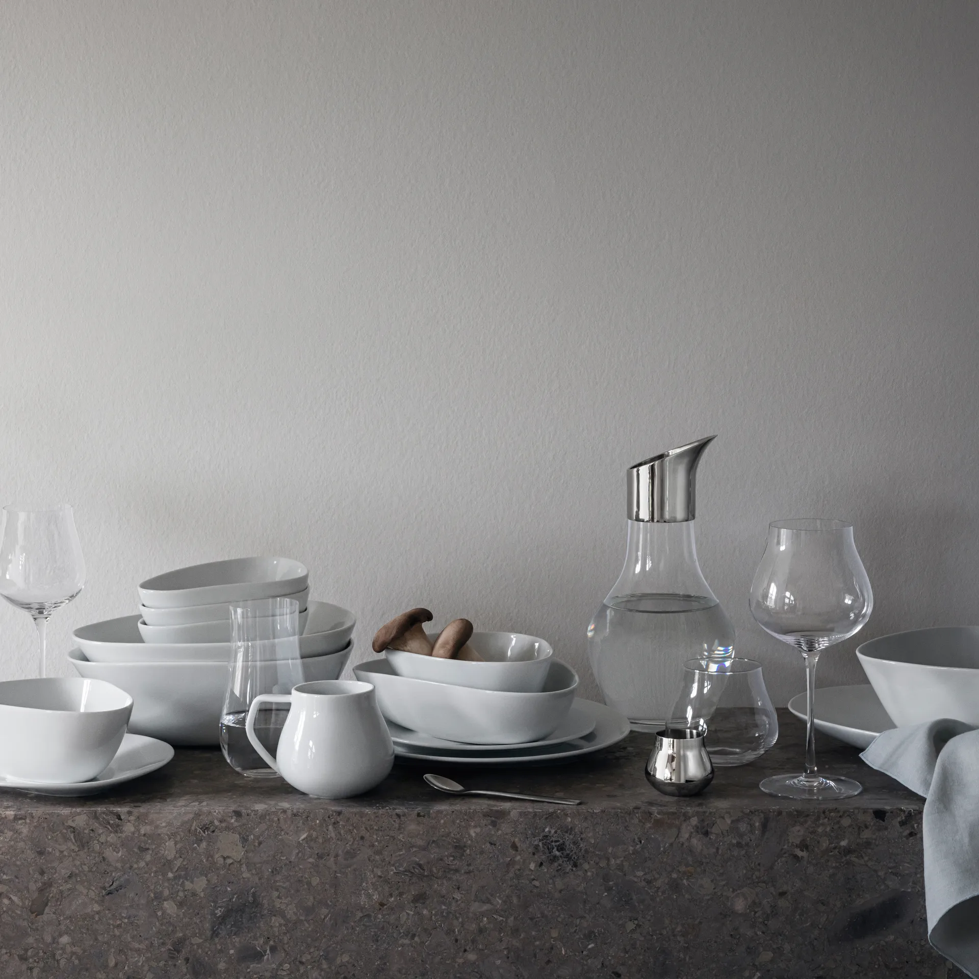Tigela Sky 17,6 cm, Porcelana Georg Jensen