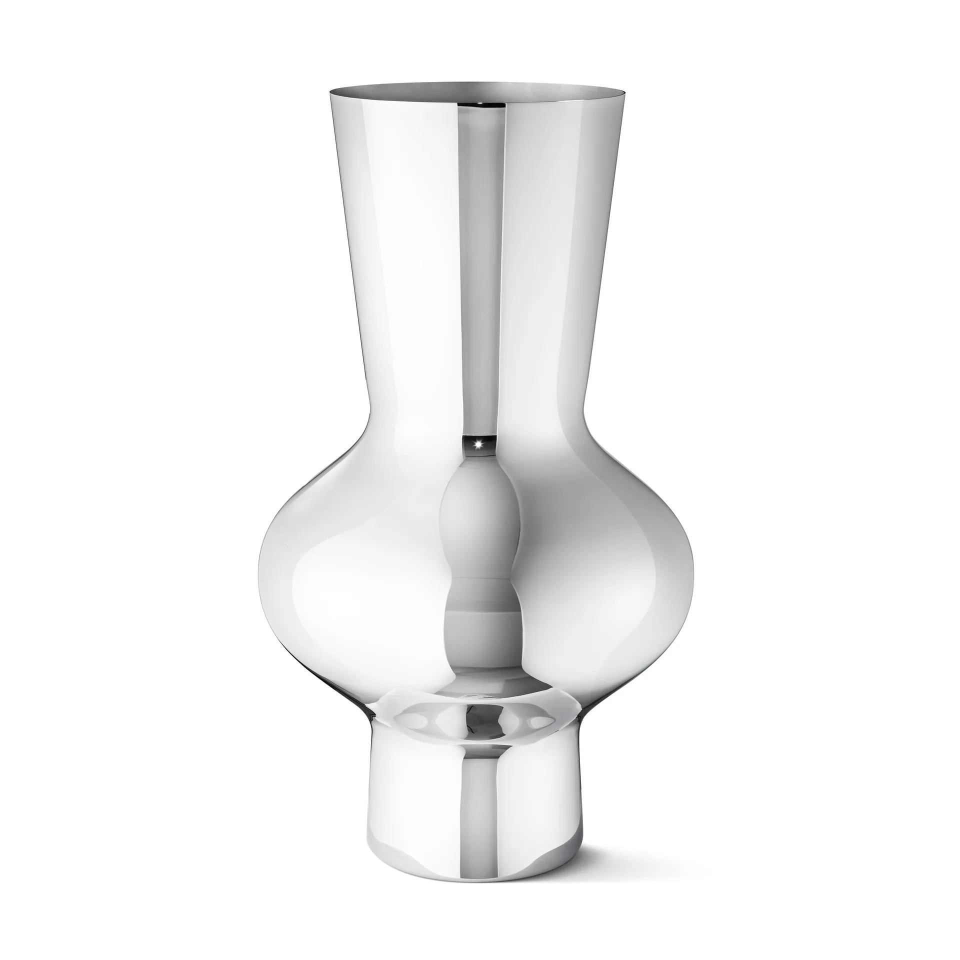 Vaso Alfredo aço inoxidável , grande, 47 cm Georg Jensen