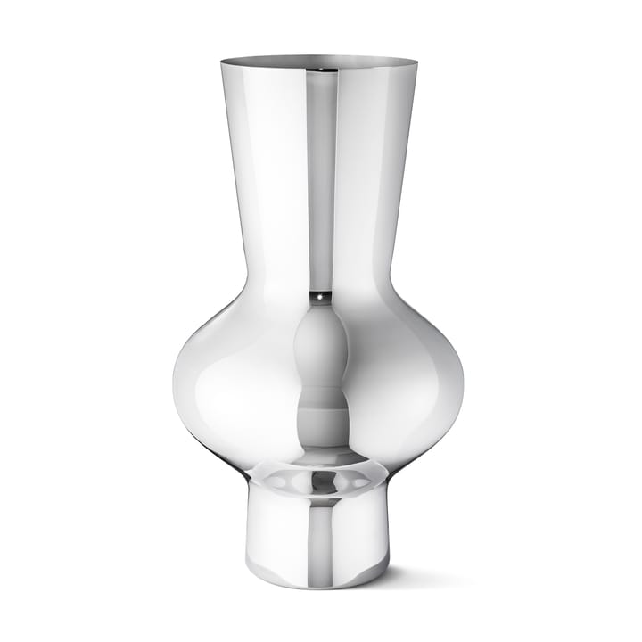 Vaso Alfredo aço inoxidável  - grande, 47 cm - Georg Jensen