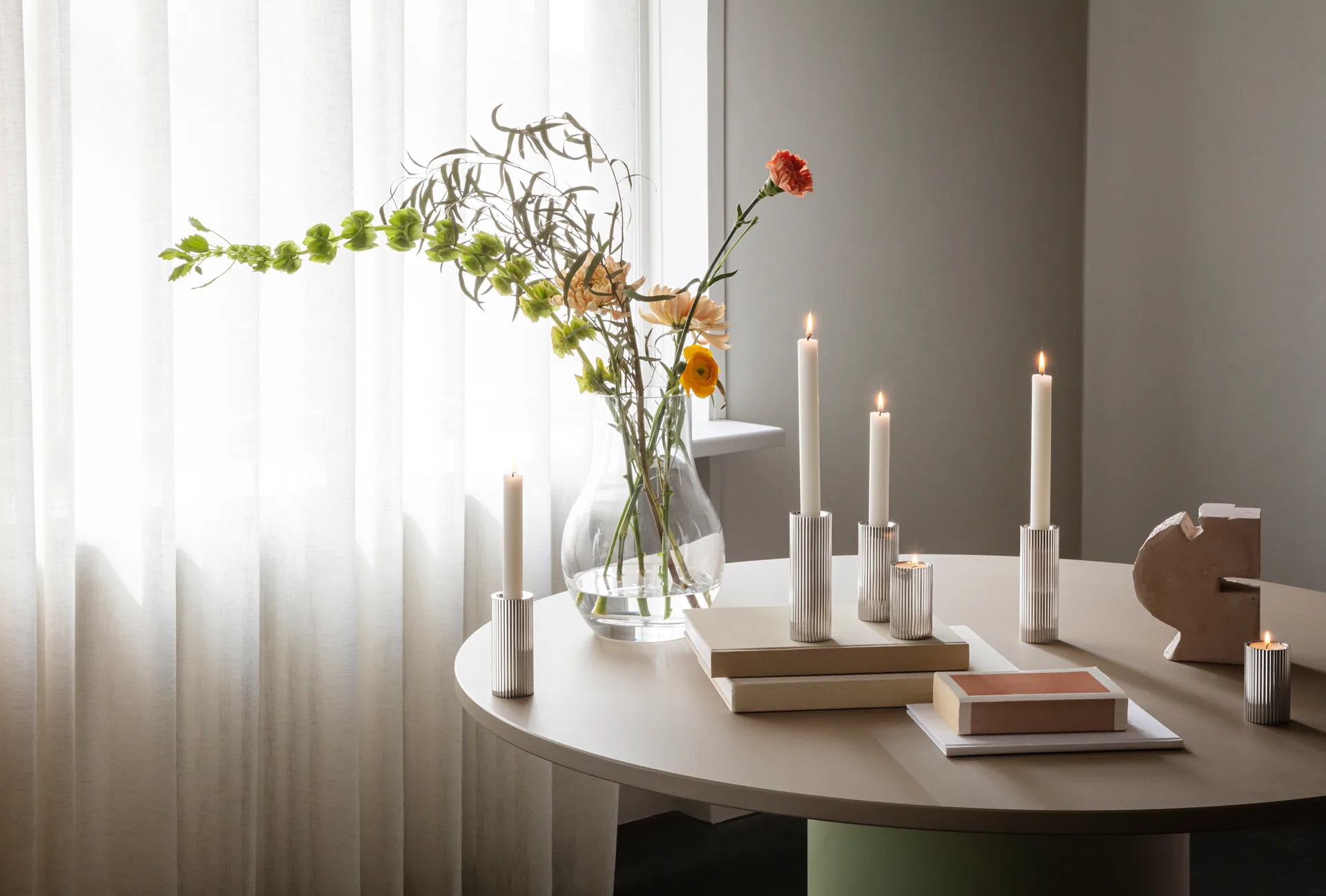 Vaso Cafu transparente, 30 cm Georg Jensen