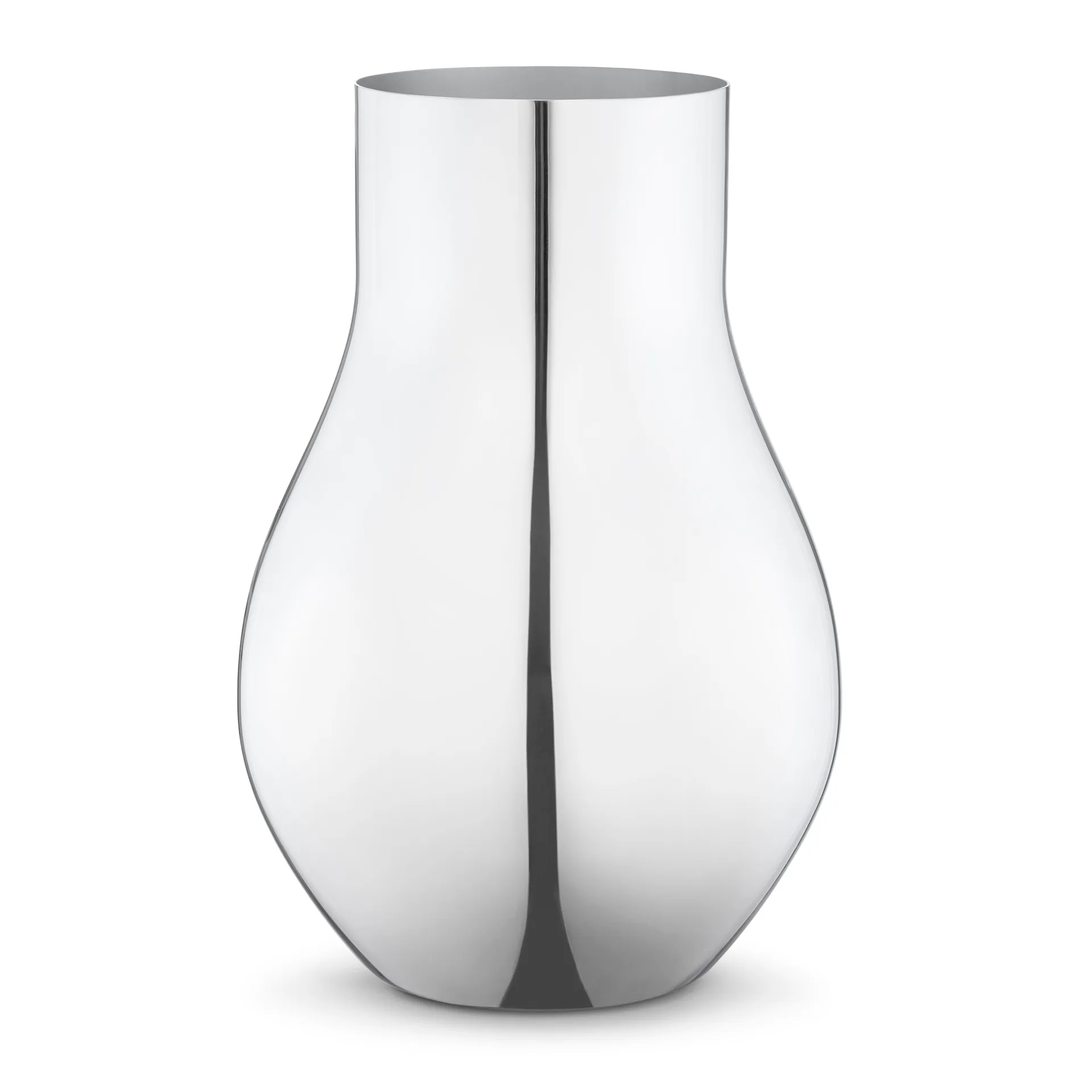 Vaso de aço inoxidável Cafu, médio, 30 cm Georg Jensen