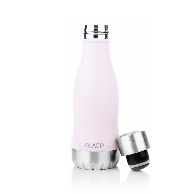 Garrafa de água Glacial 280 ml, Matte pink powder Glacial