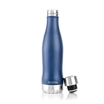 Garrafa de água Glacial 400 ml - Matte navy - Glacial