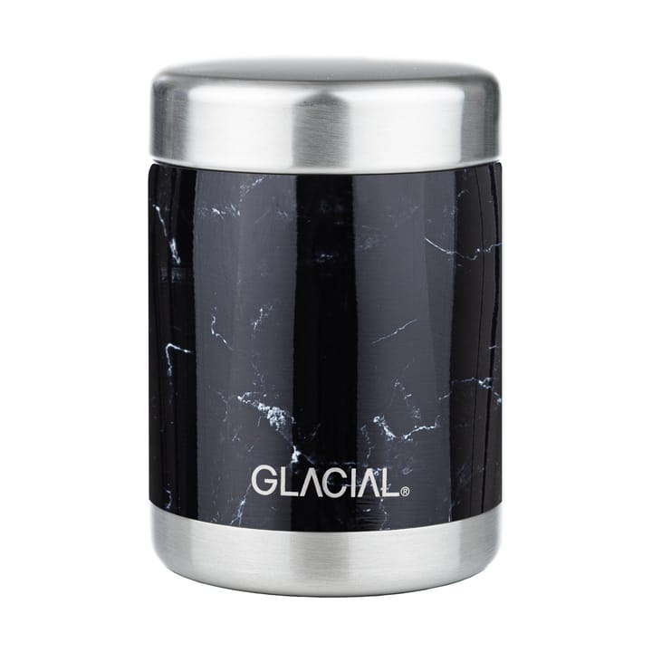 Pote térmico para alimentos 350 ml Glacial - Black marble - Glacial