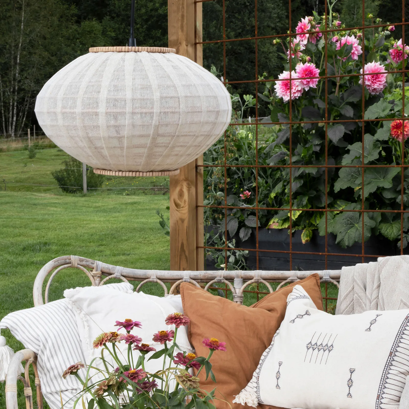 Abajur Borneo, Ø43 cm Globen Lighting