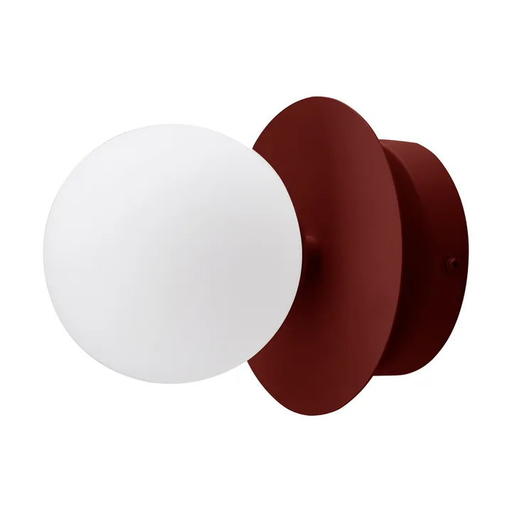 aplique Art Deco, plafon - Vermelho-branco - Globen Lighting