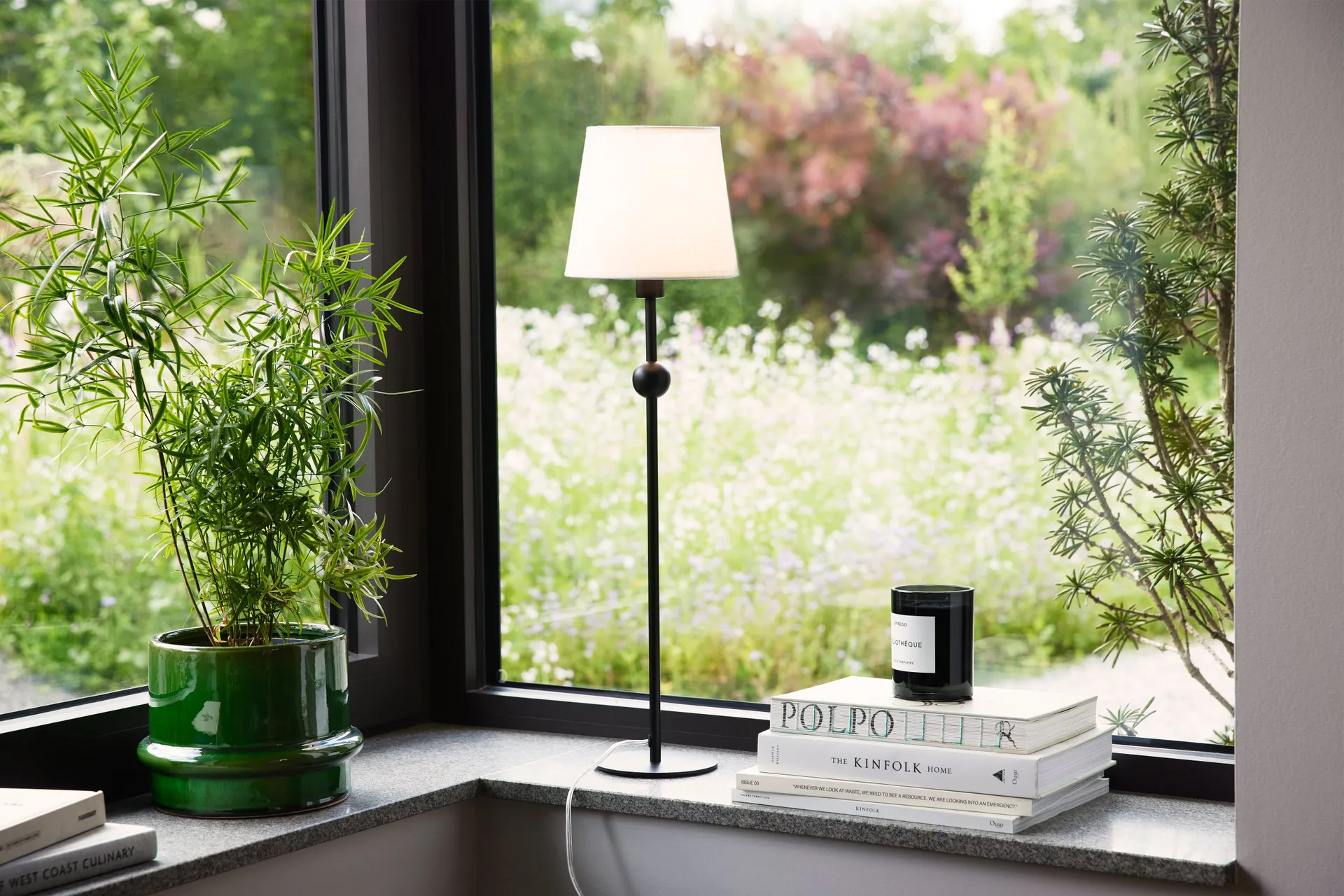 Base candeeiro Astrid 55 cm , Preto  Globen Lighting