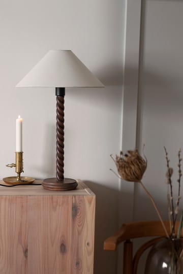 Base de candeeiro Willow 38 cm - Walnut - Globen Lighting