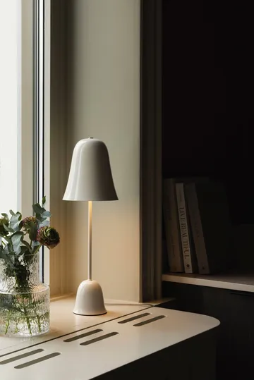 Blåklockan candeeiro de mesa - Marfim (branco), Ø16xA50 cm - Globen Lighting