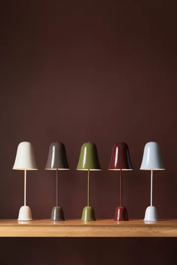 Blåklockan candeeiro de mesa - Mocha (castanho), Ø16xA50 cm - Globen Lighting