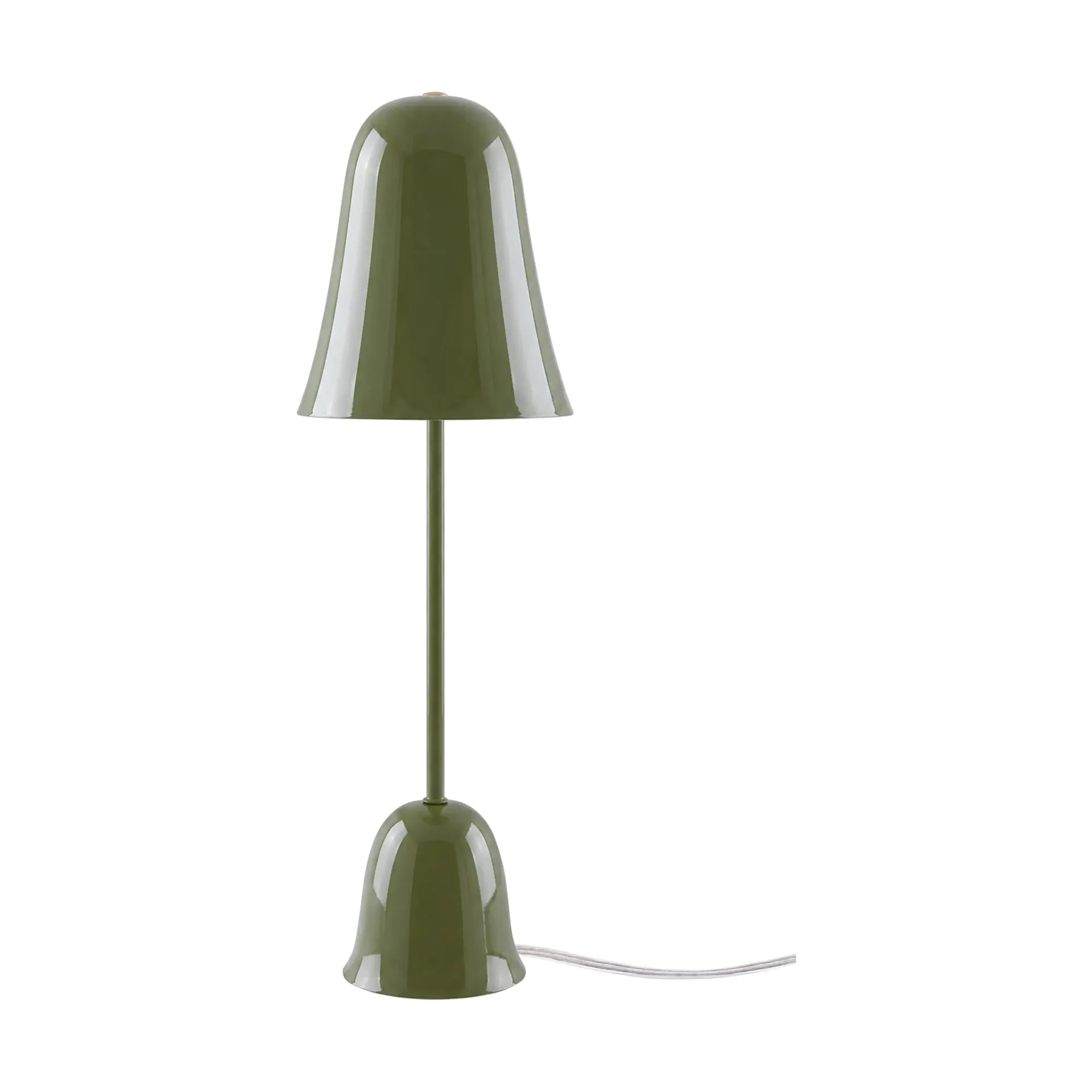 Blåklockan candeeiro de mesa, Verde-azeitona (verde), Ø16xA50 cm Globen Lighting