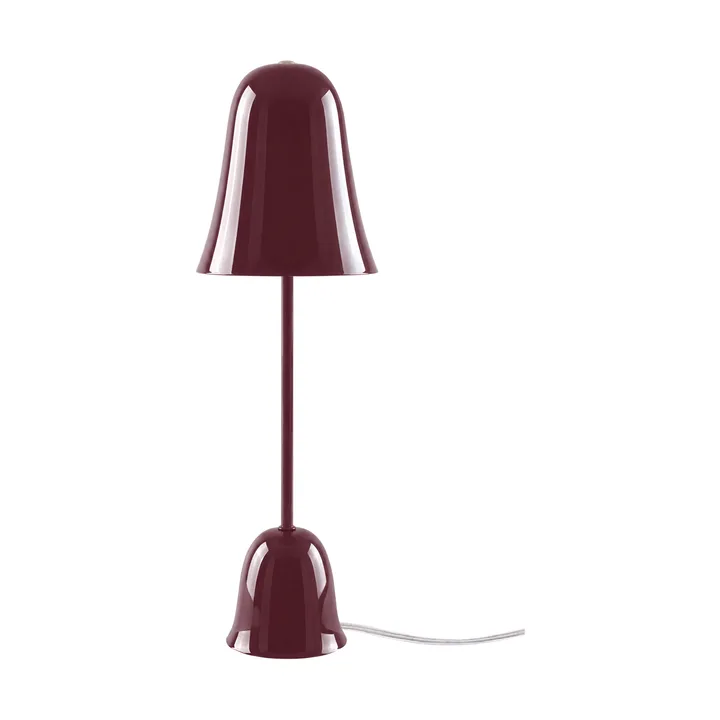 Blåklockan candeeiro de mesa - Winröd (vermelho), Ø16xA50 cm - Globen Lighting