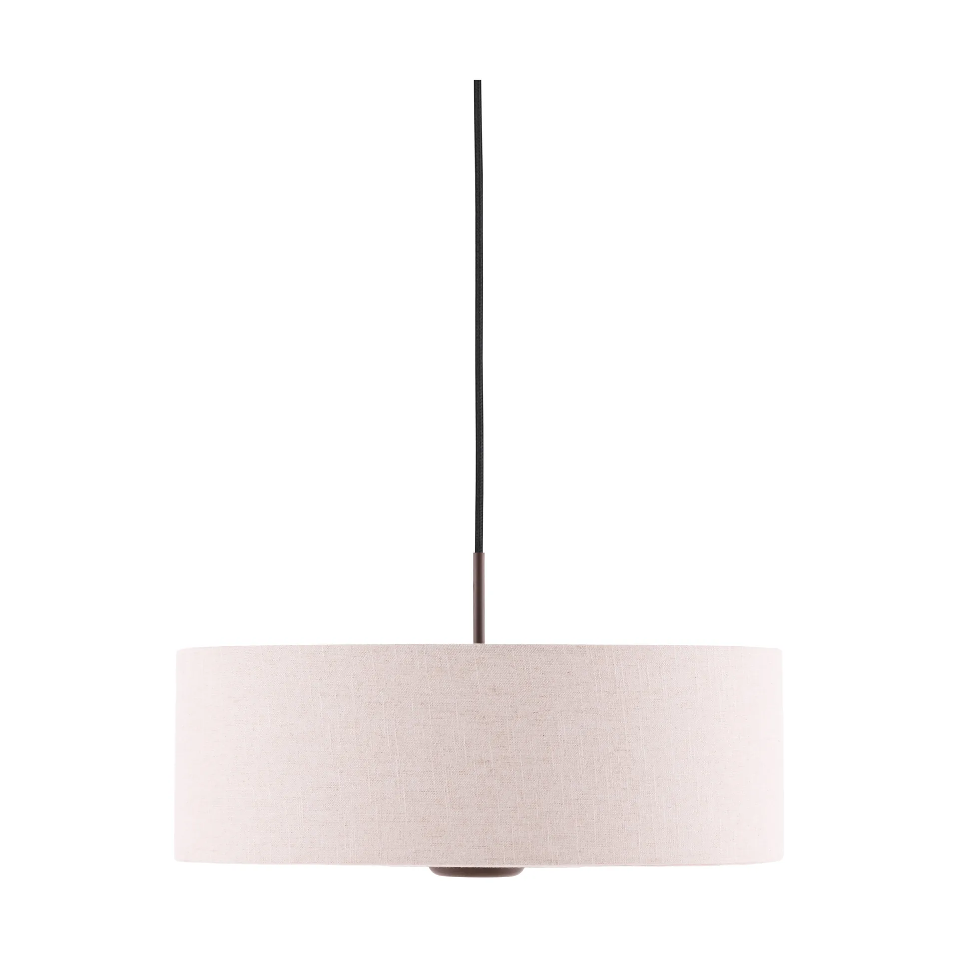 Bosco candeeiro pendente, Beige, carvalho tingido de castanho, Ø55 cm Globen Lighting