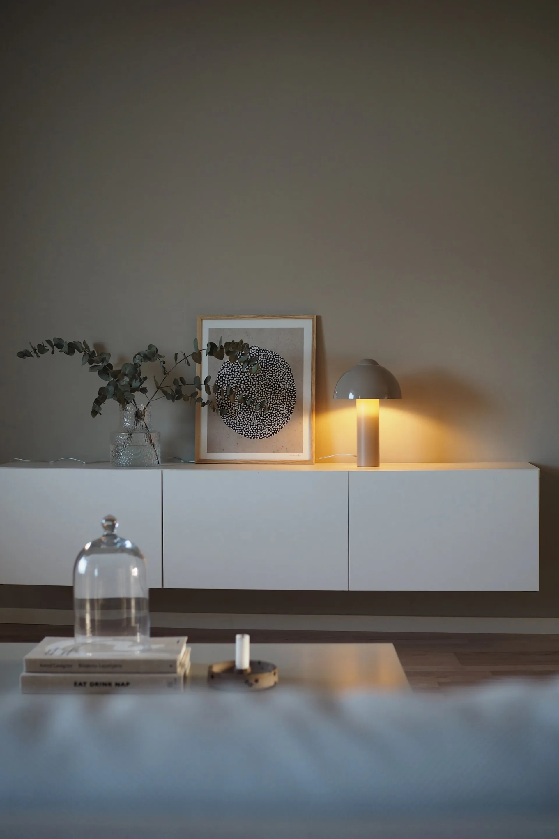 Buddy 23 candeeiro de mesa 36 cm, Sand Globen Lighting