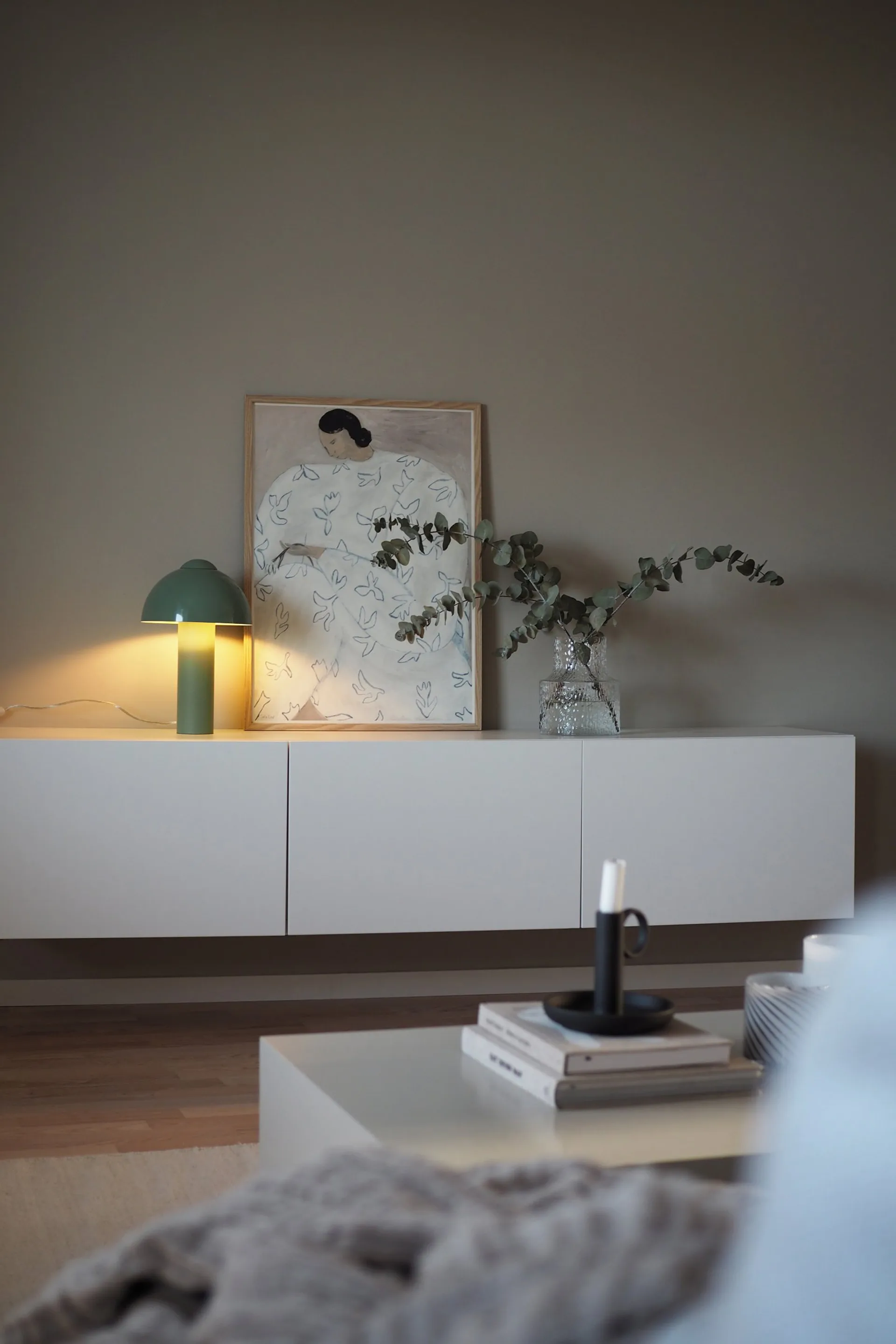 Buddy 23 candeeiro de mesa 36 cm, Verde Globen Lighting