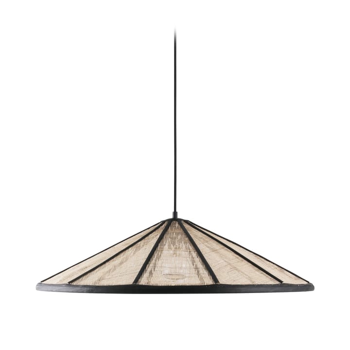 Candeeiro Akira Ø70 cm - Natural-preto - Globen Lighting