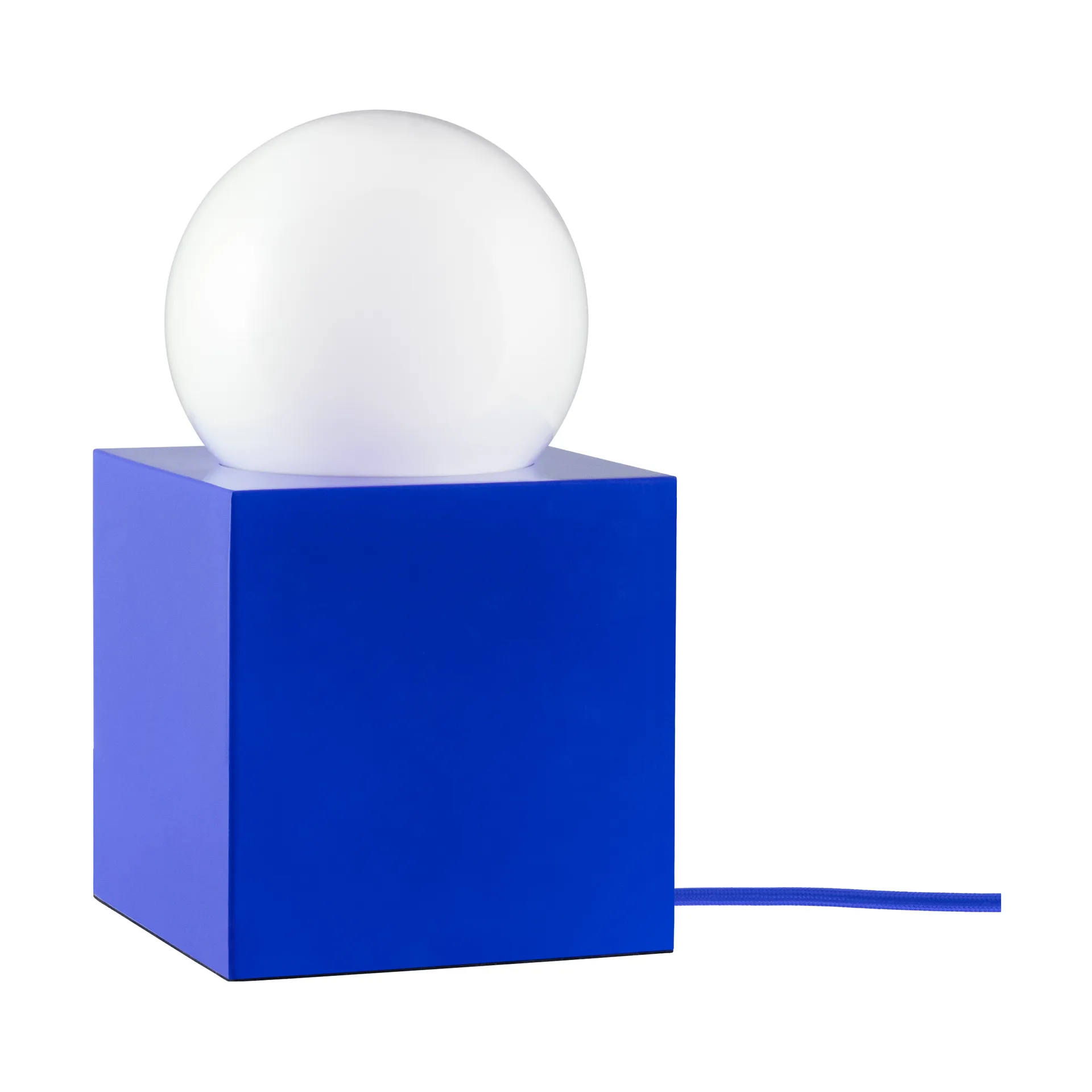 Candeeiro de mesa Bob 14, Azul Globen Lighting