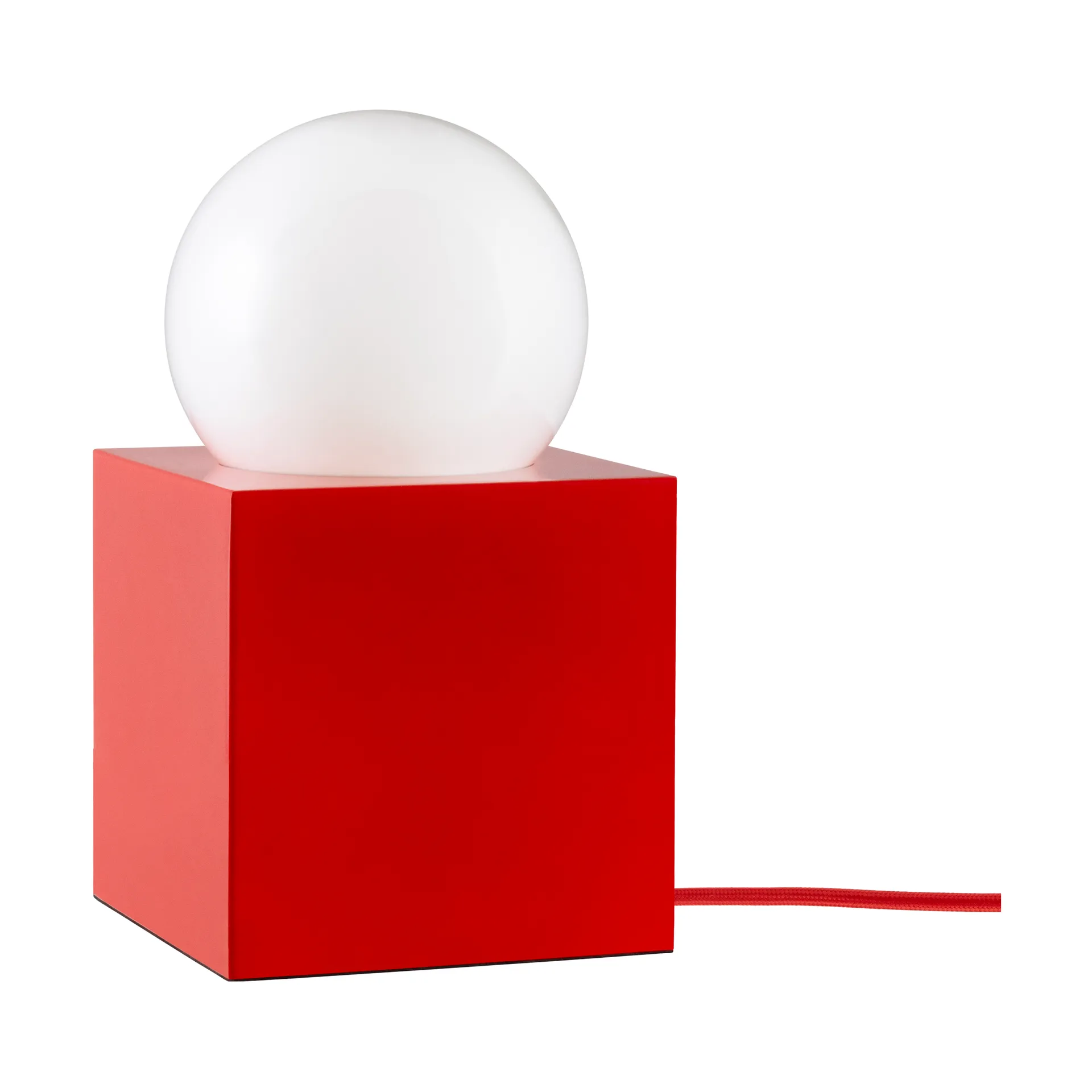 Candeeiro de mesa Bob 14, Vermelho Globen Lighting