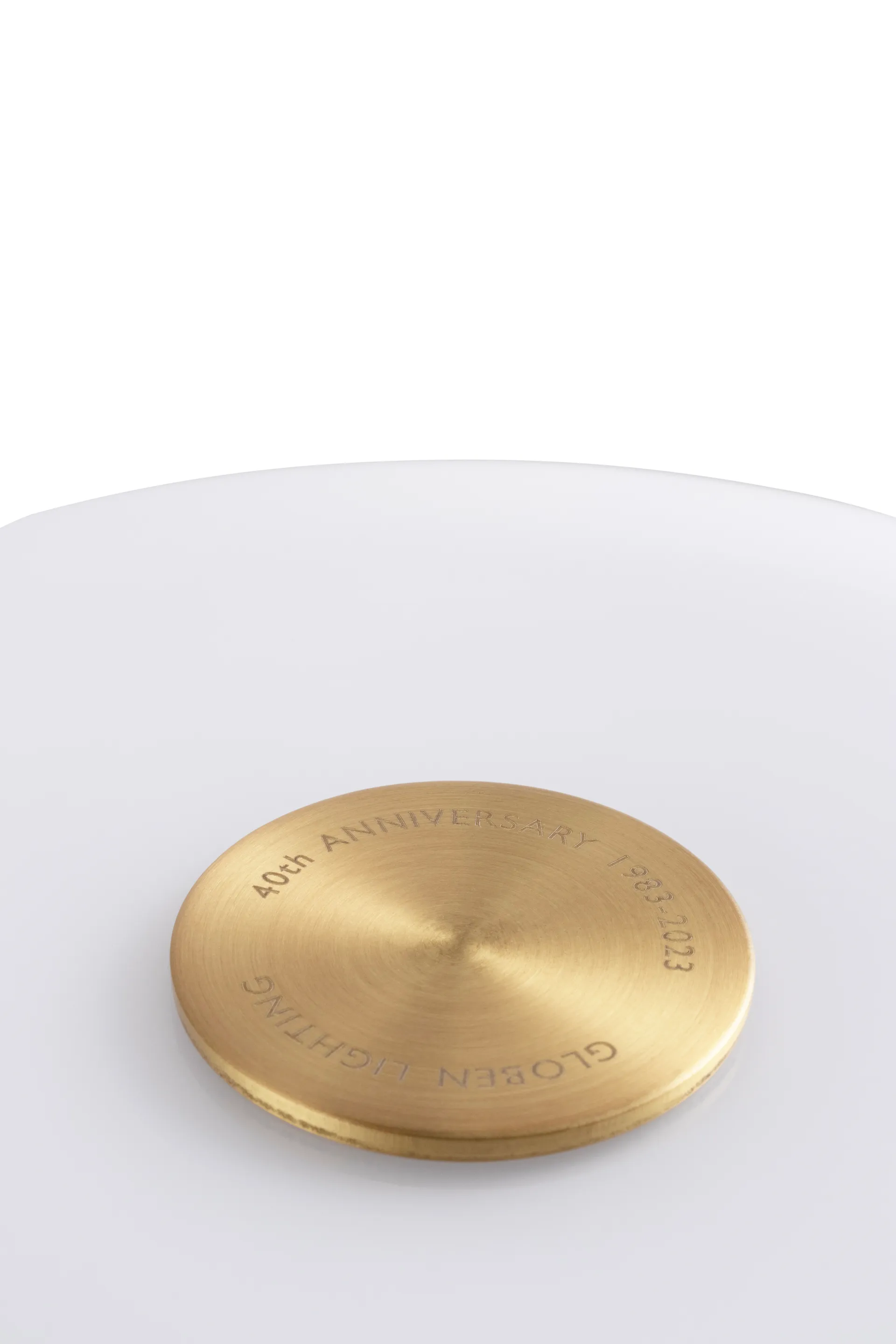 Candeeiro de mesa Bullen 25, Branco Globen Lighting