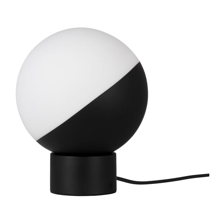 Candeeiro de mesa Contur Ø20 cm - Preto-branco - Globen Lighting