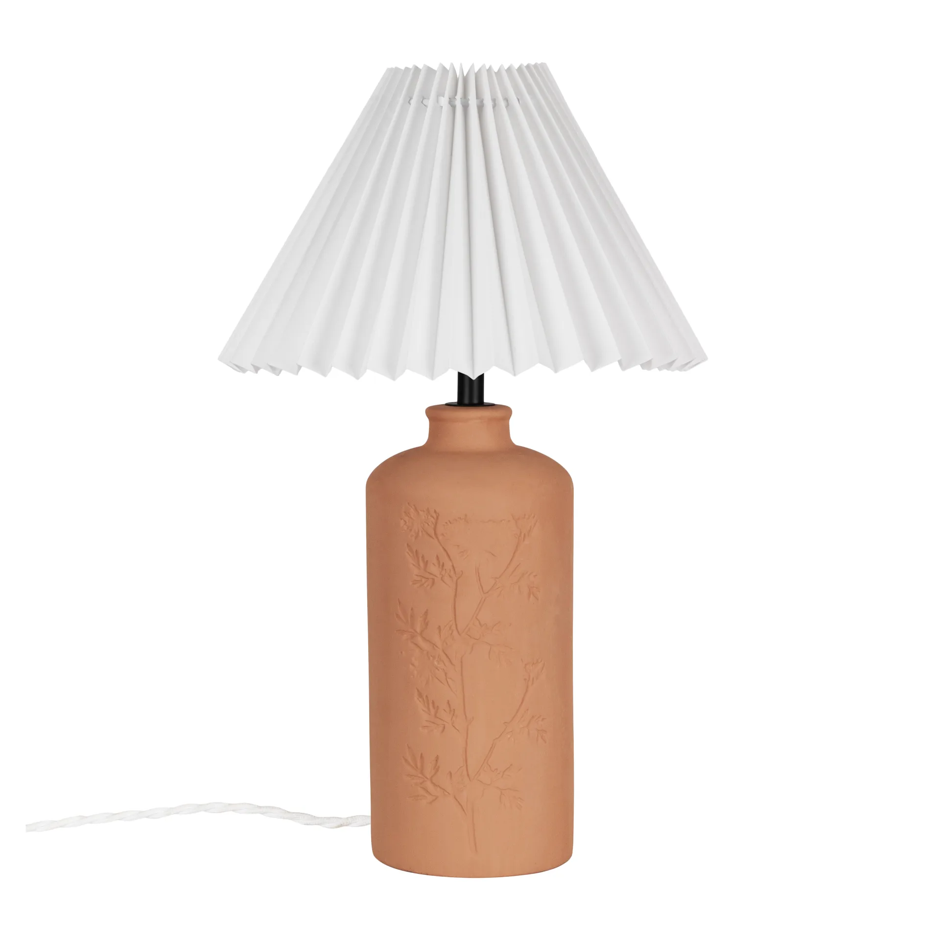 Candeeiro de mesa Flora 39 cm, Terracotta Globen Lighting