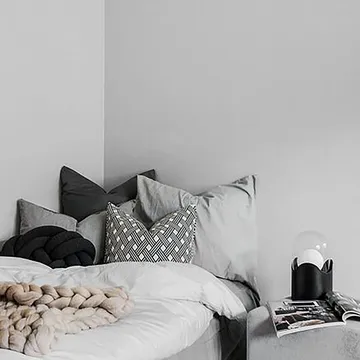 Candeeiro de mesa Ghost - Bege, vidro claro - Globen Lighting