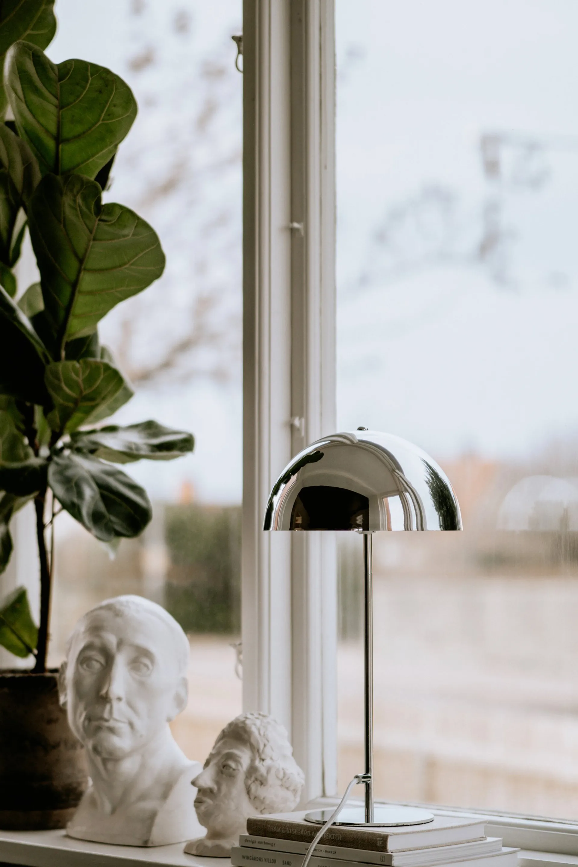 Candeeiro de mesa Icon, Cromo Globen Lighting