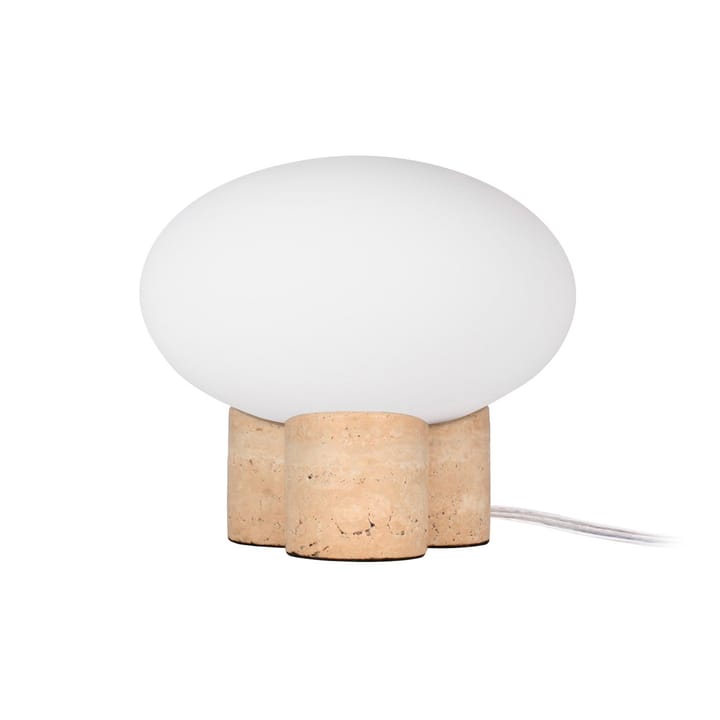 Candeeiro de mesa Mamute Ø20 cm - Travertino  - Globen Lighting