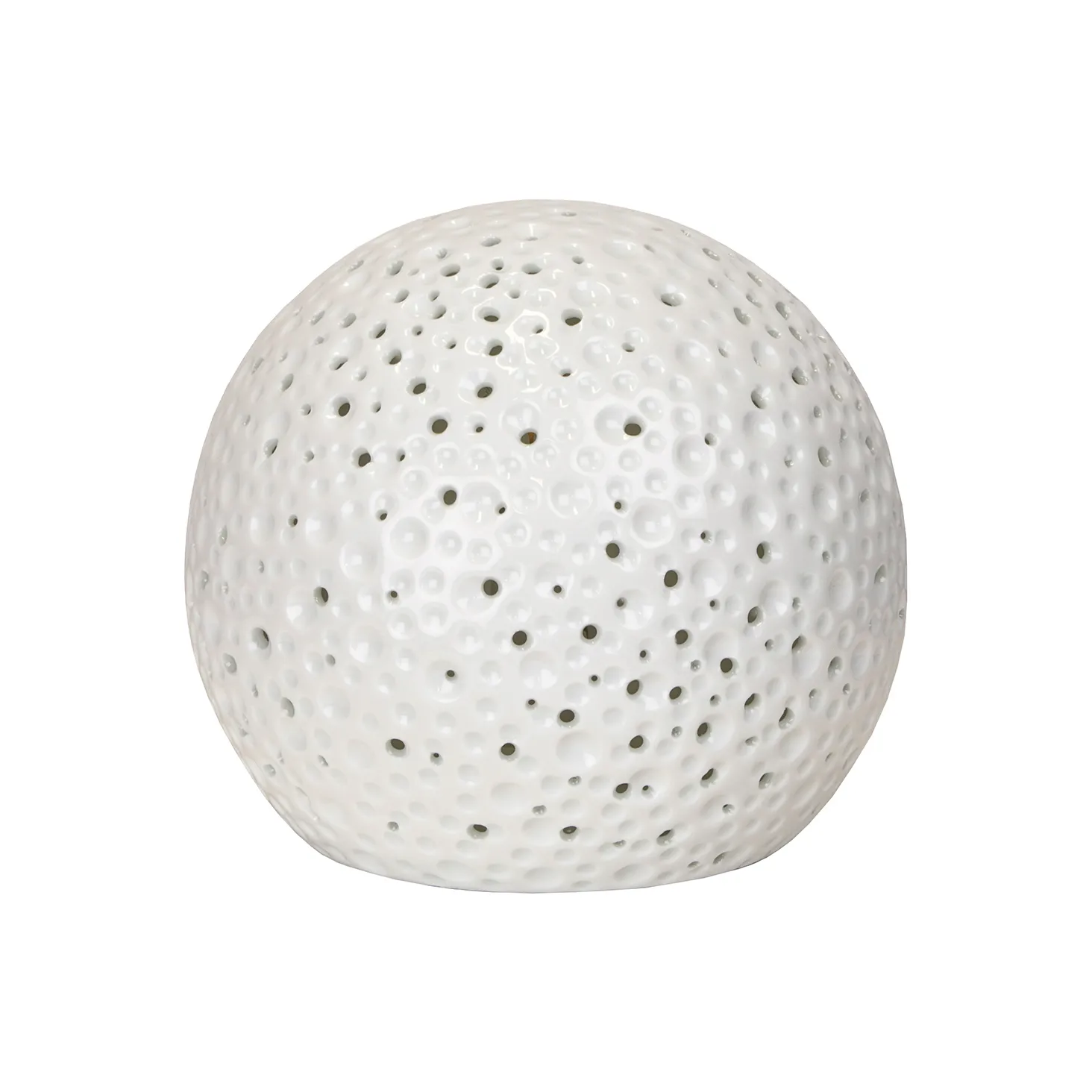 Candeeiro de mesa Moonlight 16 cm, branco Globen Lighting
