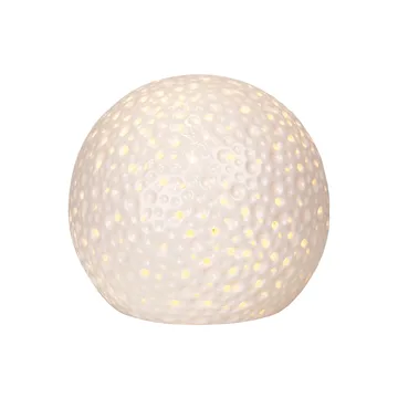 Candeeiro de mesa Moonlight 16 cm - branco - Globen Lighting