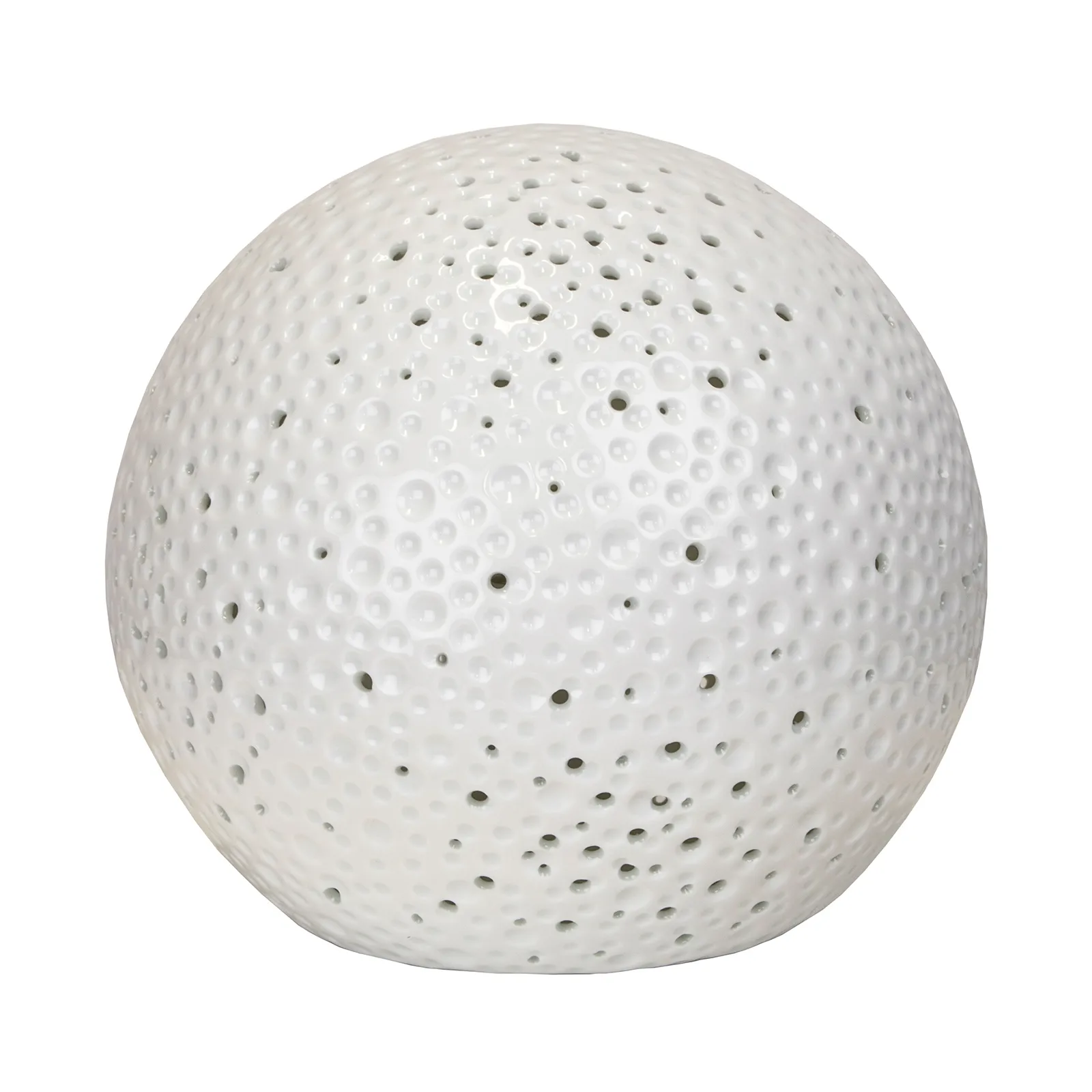 Candeeiro de mesa Moonlight XL 21 cm, branco Globen Lighting