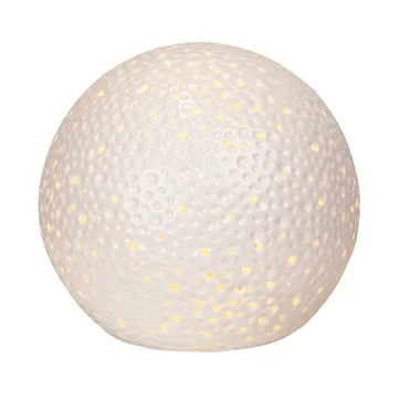 Candeeiro de mesa Moonlight XL 21 cm - branco - Globen Lighting