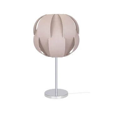 Candeeiro de mesa Pavot 25  - bege, estrutura cromo - Globen Lighting