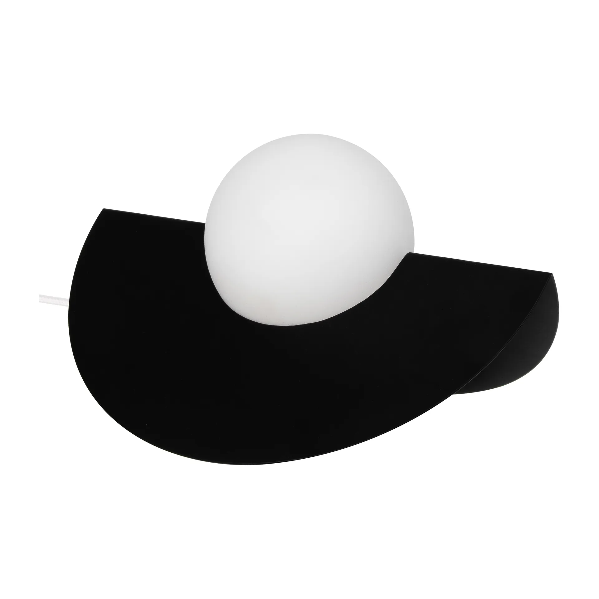 Candeeiro de mesa Roccia, Preto Globen Lighting