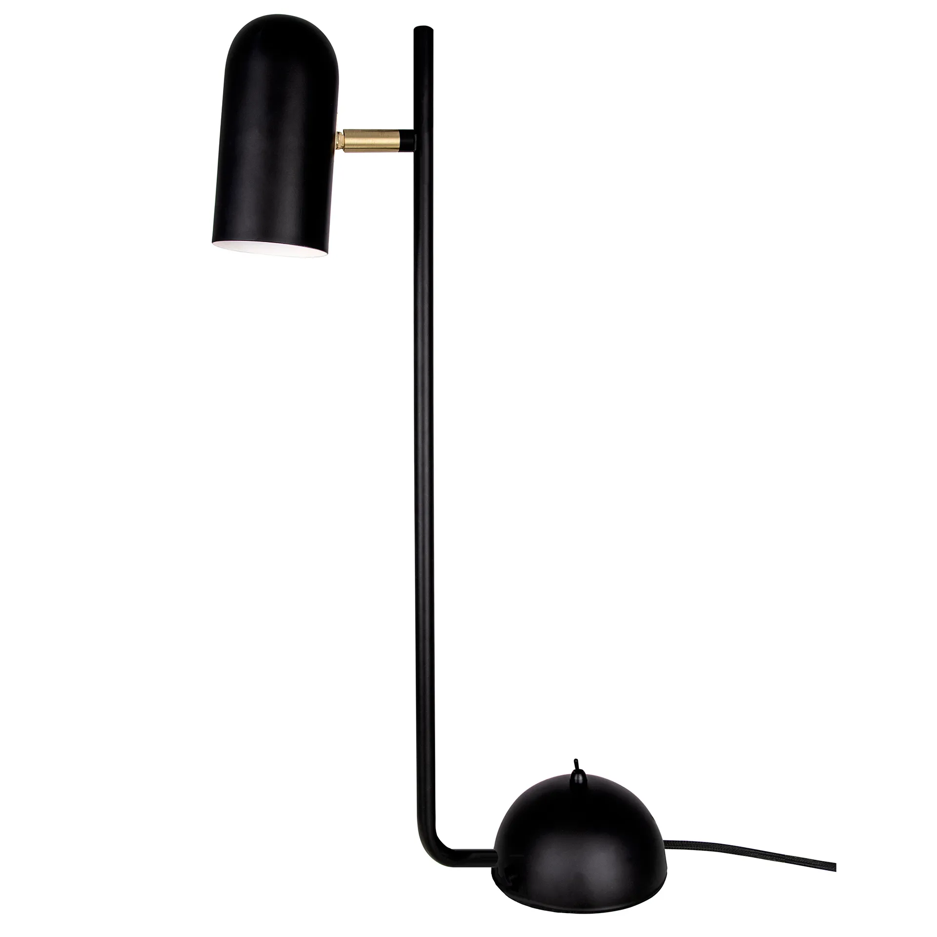Candeeiro de mesa Swan, Preto Globen Lighting