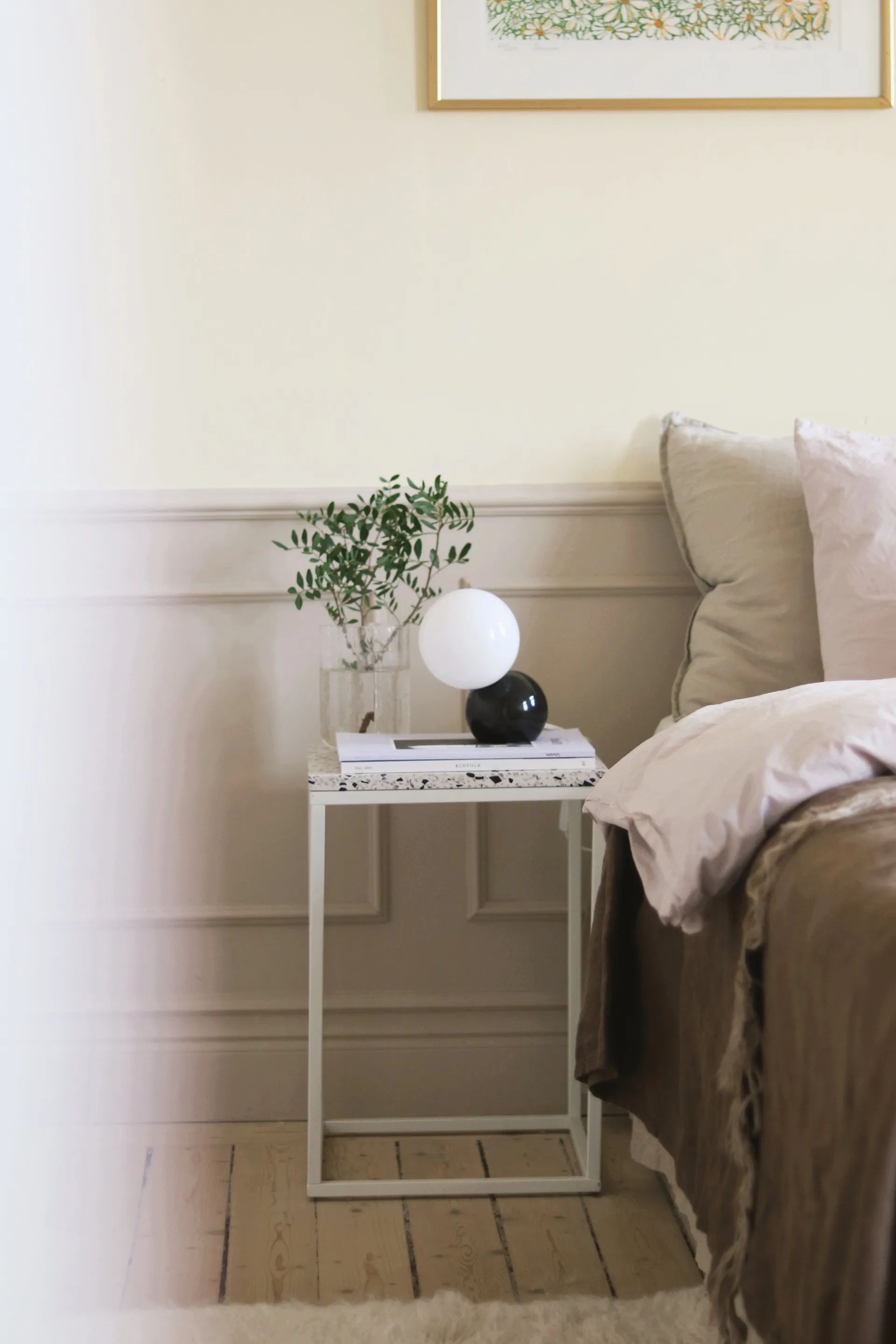 Candeeiro de mesa/parede Ripley, Preto Globen Lighting