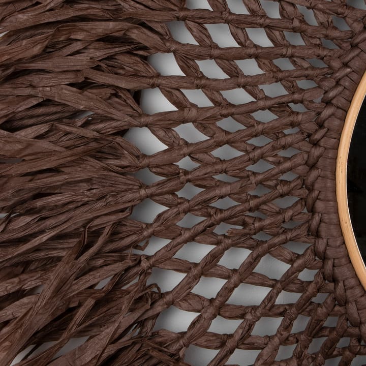 Candeeiro de parede com espelho Boho Ø90 cm, brown Globen Lighting