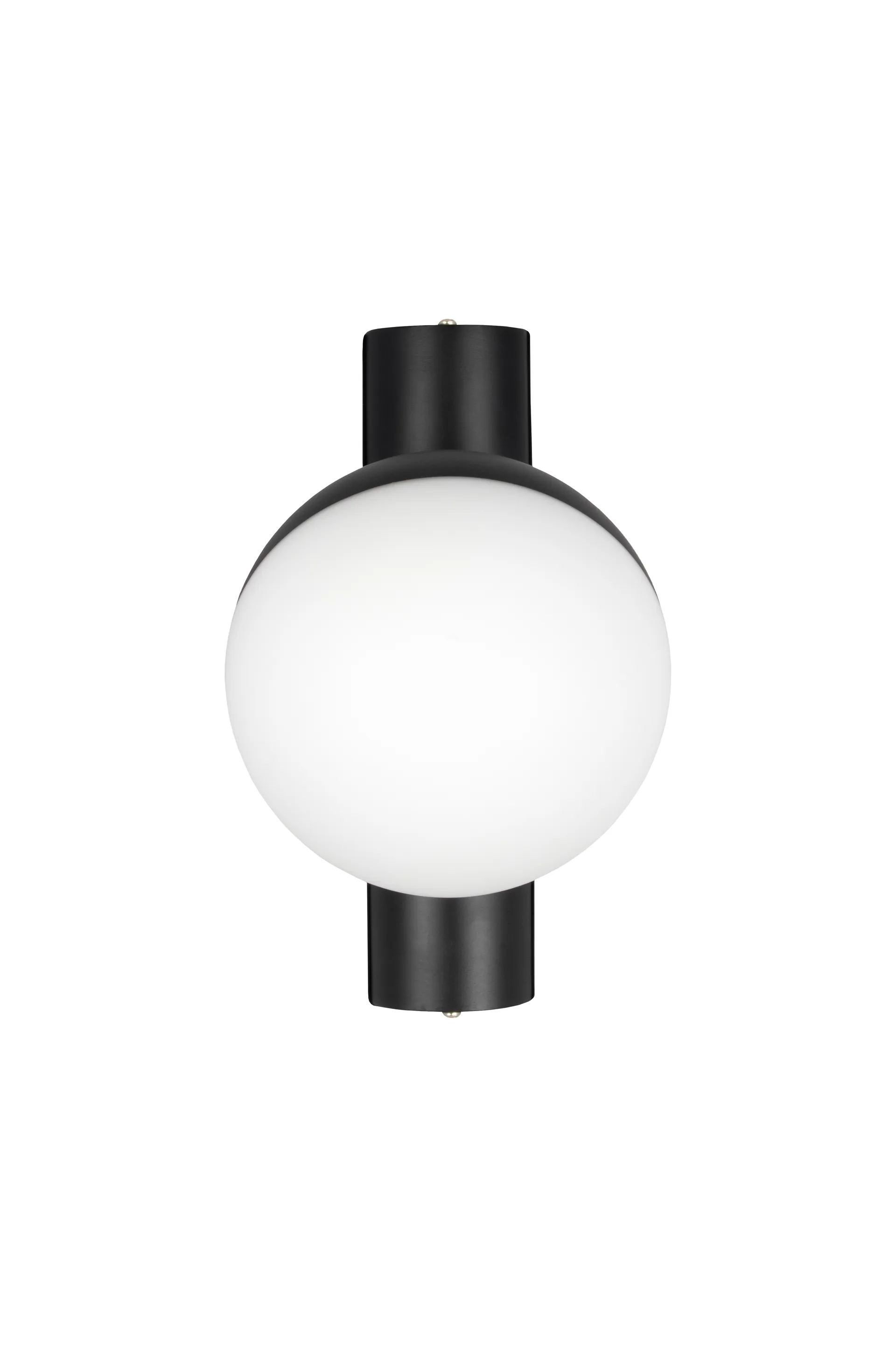 Candeeiro de parede Contur Ø15 cm, Preto-branco Globen Lighting