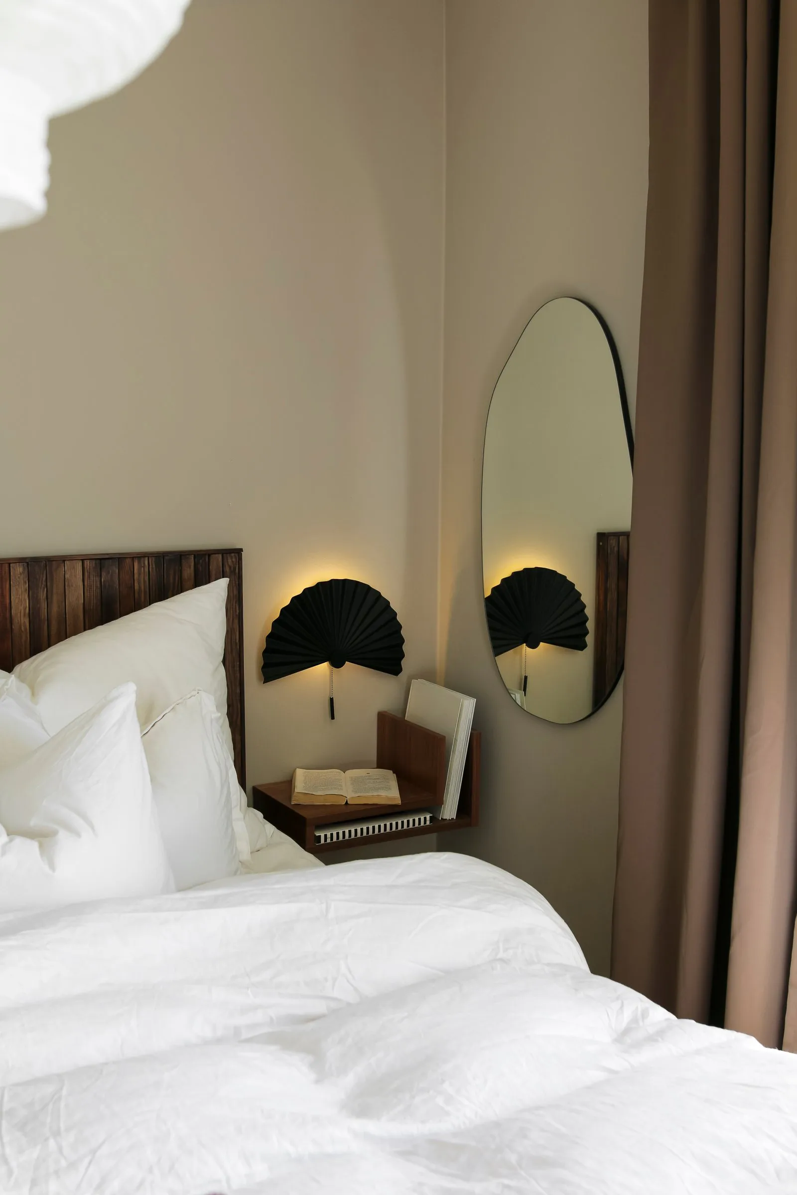 Candeeiro de parede Zen 35 cm , Preto Globen Lighting