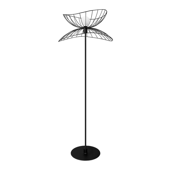 Candeeiro de pé Ray, Preto mate Globen Lighting