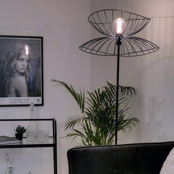 Candeeiro de pé Ray - Preto mate - Globen Lighting