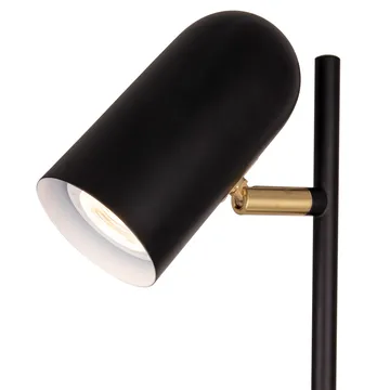 Candeeiro de pé Swan - Preto - Globen Lighting