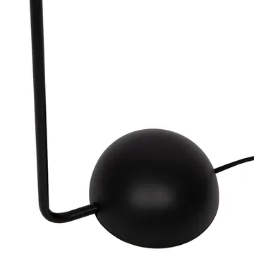 Candeeiro de pé Swan - Preto - Globen Lighting
