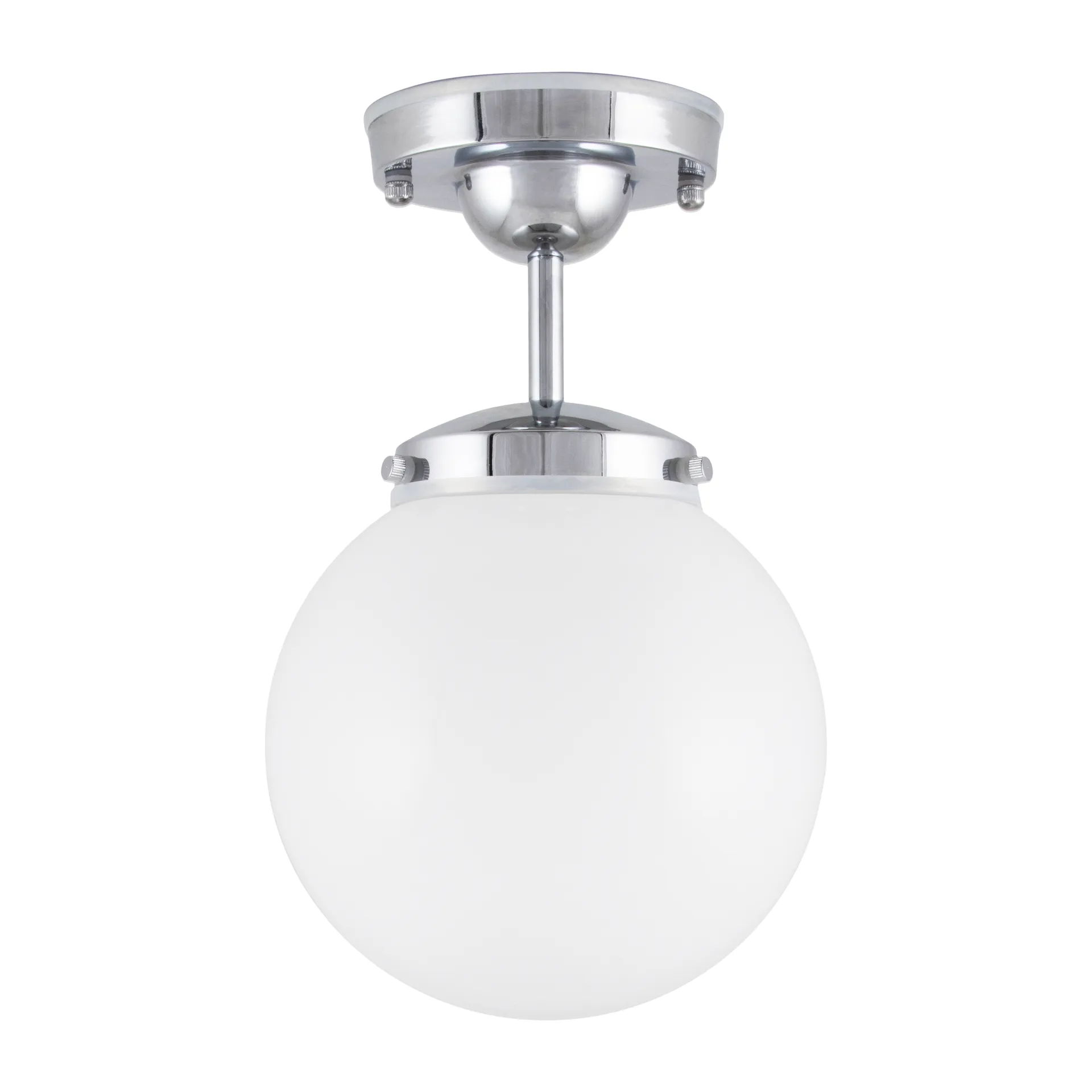Candeeiro de teto Alley IP44, Cromo Globen Lighting