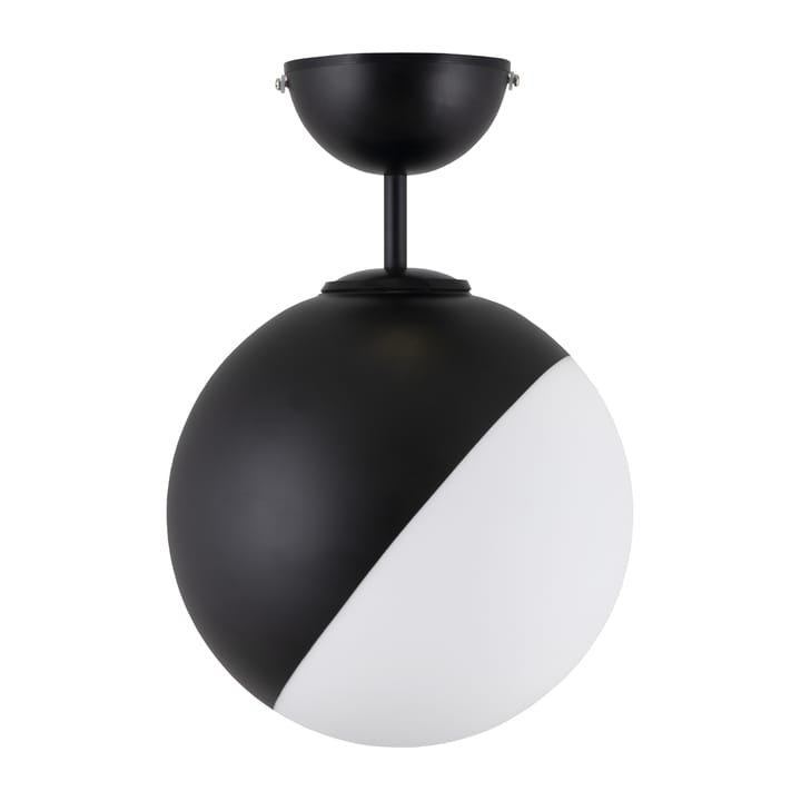 Candeeiro de teto Contur Ø25 cm - Preto-branco - Globen Lighting