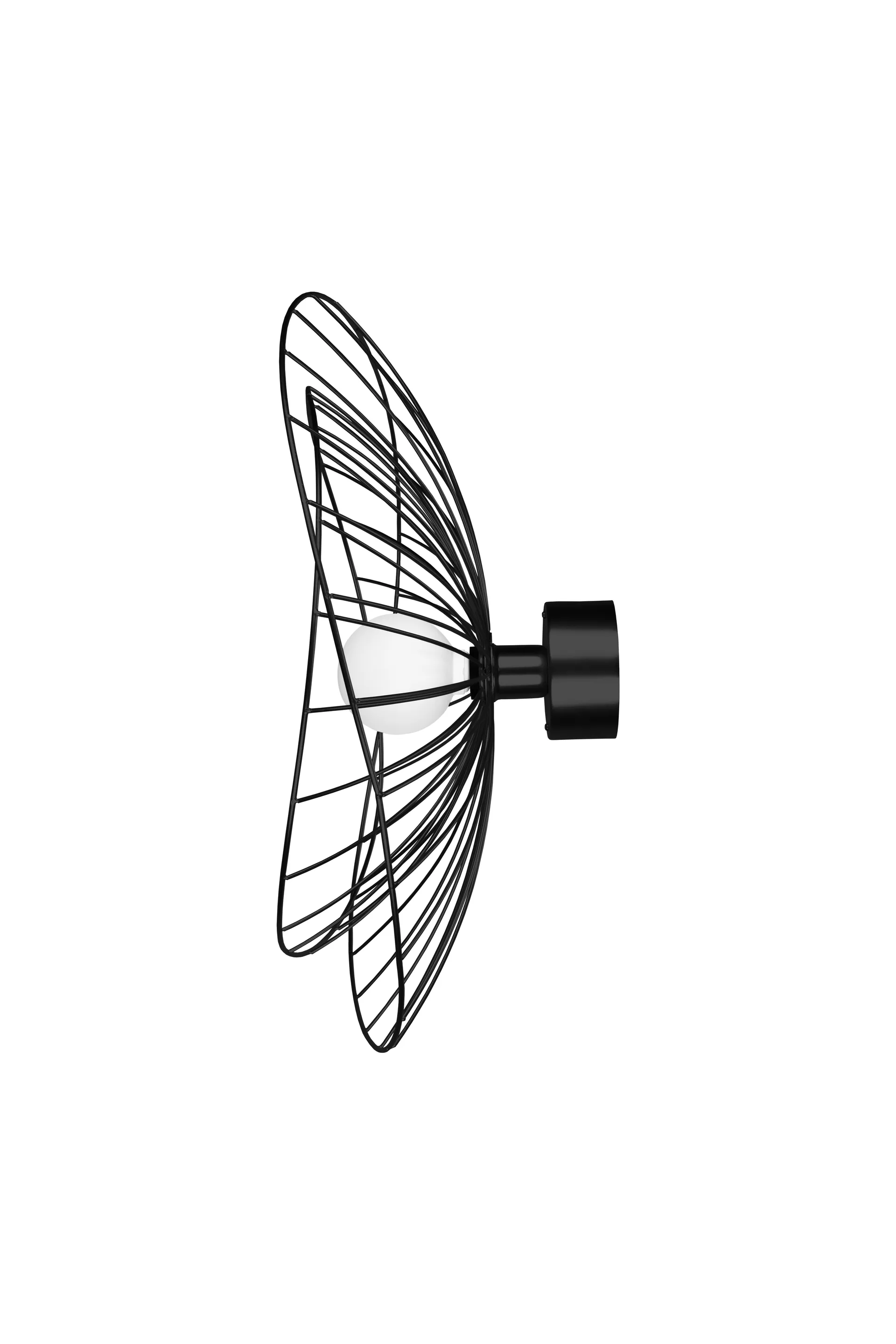 Candeeiro de teto Ray , preto mate Globen Lighting