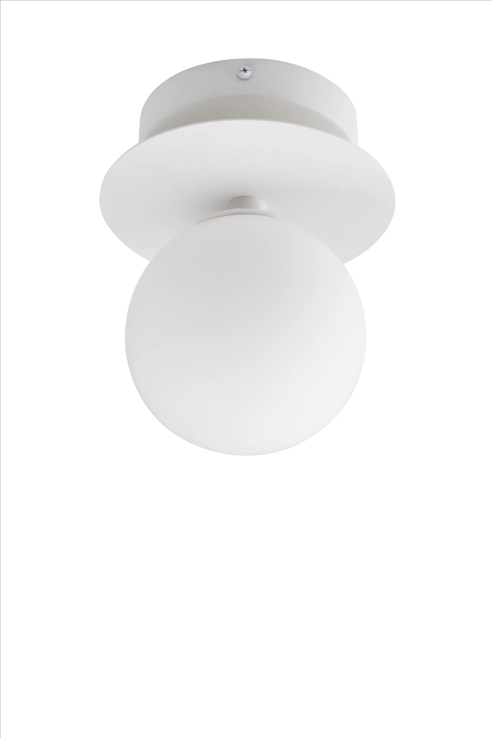 Candeeiro de teto/parede Art Deco IP44, Branco Globen Lighting