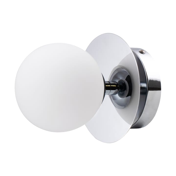 Candeeiro de teto/parede Art Deco IP44 - Cromo-Branco - Globen Lighting